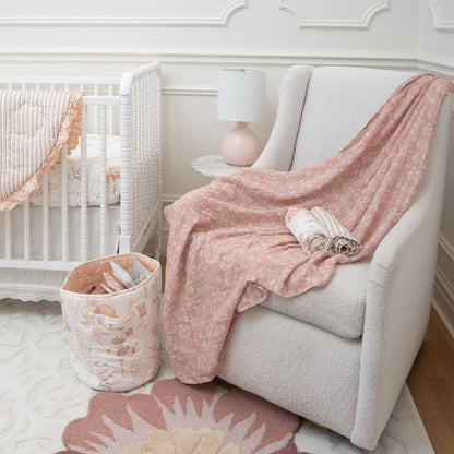 Muslin Swaddle Set - Violet
