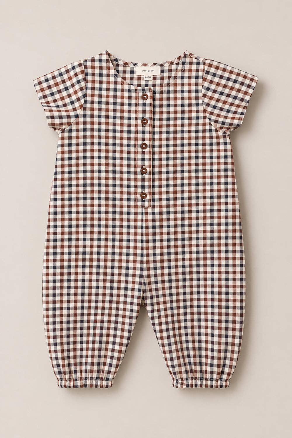 Trevor Romper in Chestnut