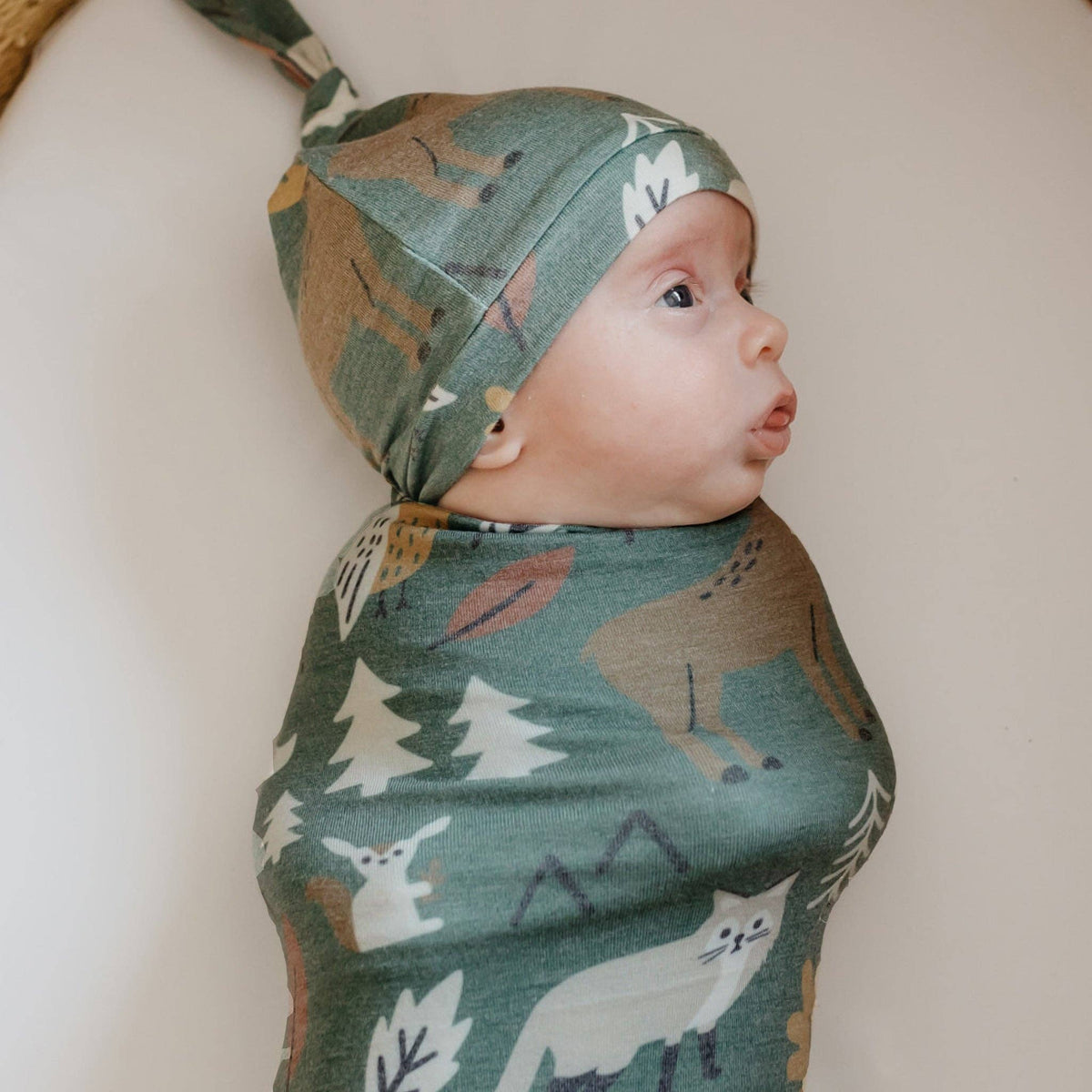Knit Swaddle Blanket - Atwood