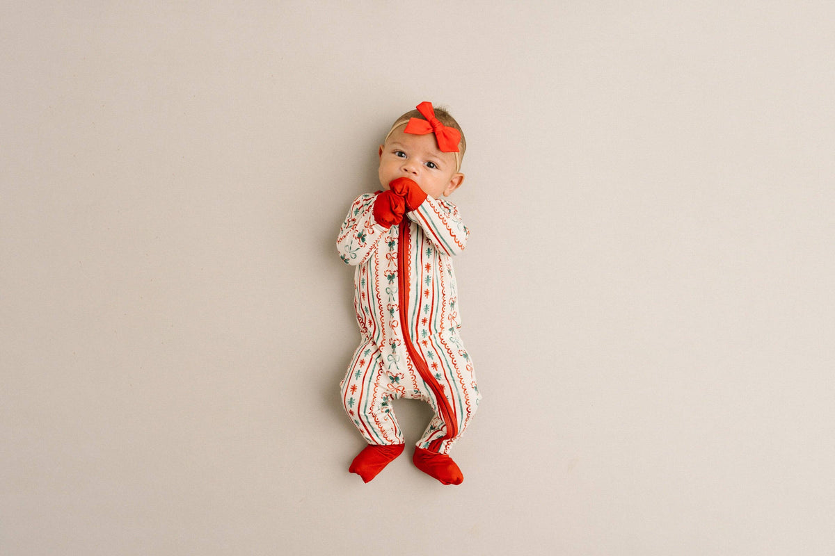 LOS Bamboo Sleeper - Christmas Bow