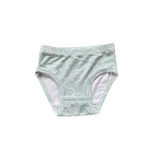 Girl's Bamboo Underwear: Beach Wave