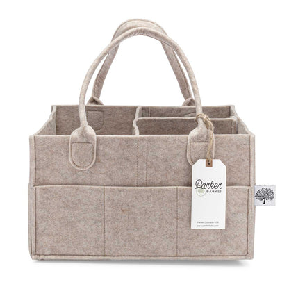 Diaper Caddy - Oatmeal