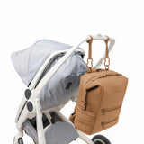 Indi Diaper Backpack in Camel, Large