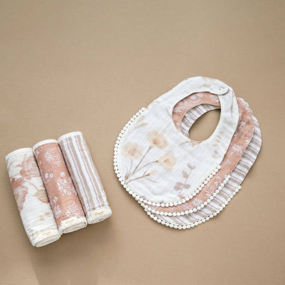 Burp Cloth Set - Violet