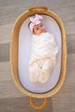 Muslin Swaddle Blanket - Pink Bows