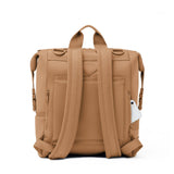 Indi Diaper Backpack in Camel, Large