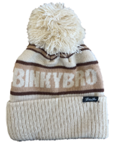 BinkyBro - Jupiter Brown Beanie: Newborn (0 months - 4 months)