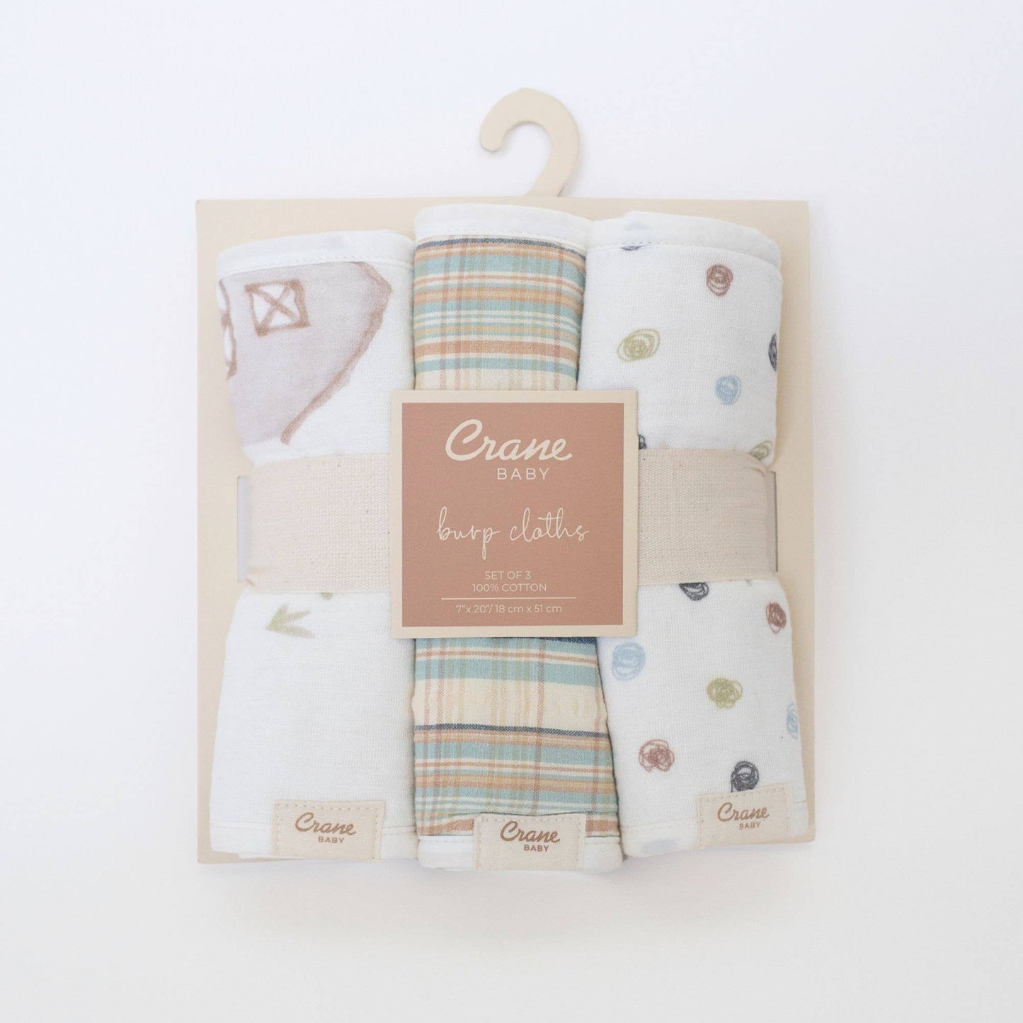 Burp Cloth Set - Farmhouse