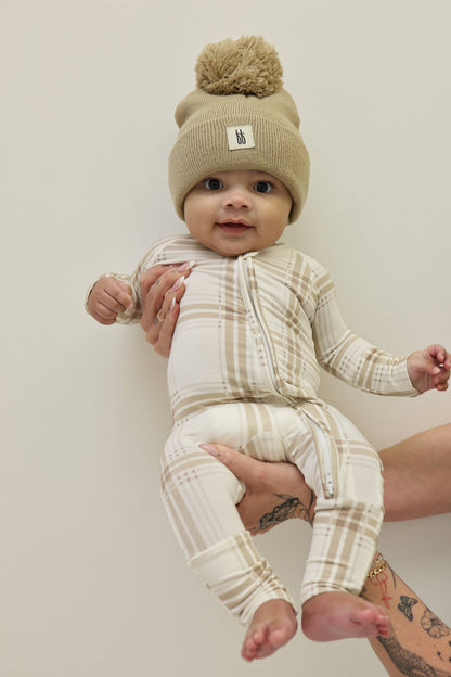 Bamboo Zip | Ellis Plaid