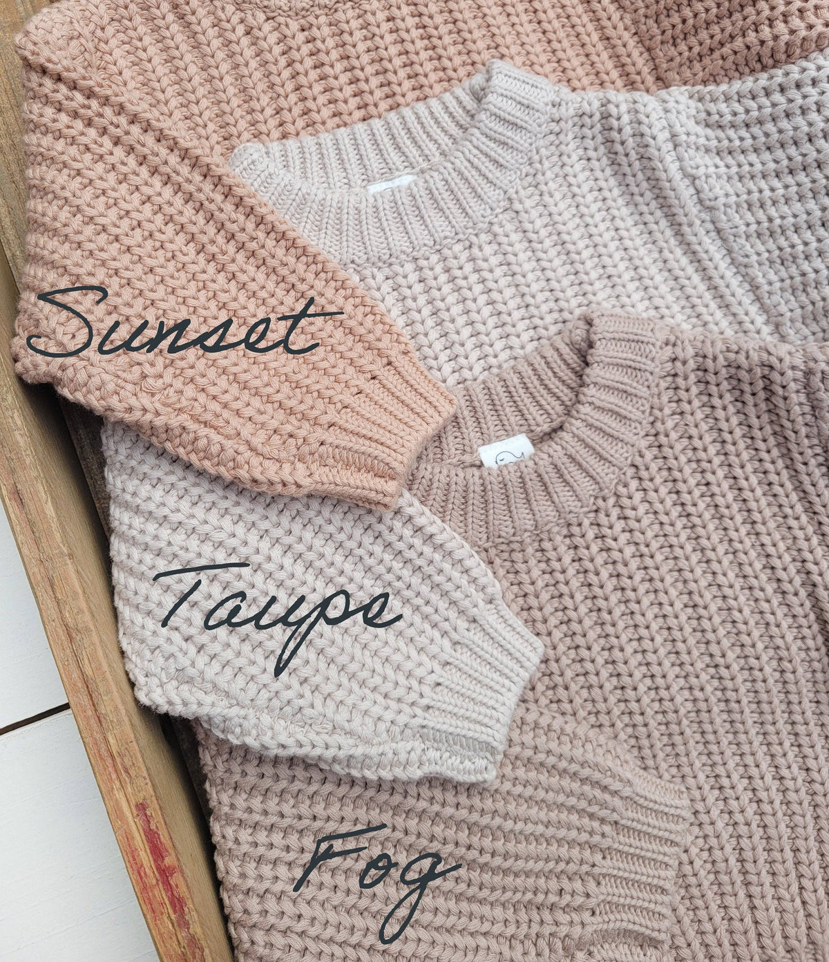 Chunky Knit Sweater | Fog