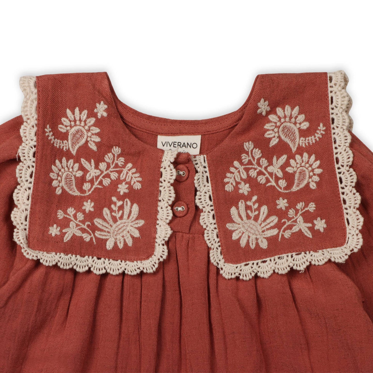 Embroidered Dress Set - Sienna