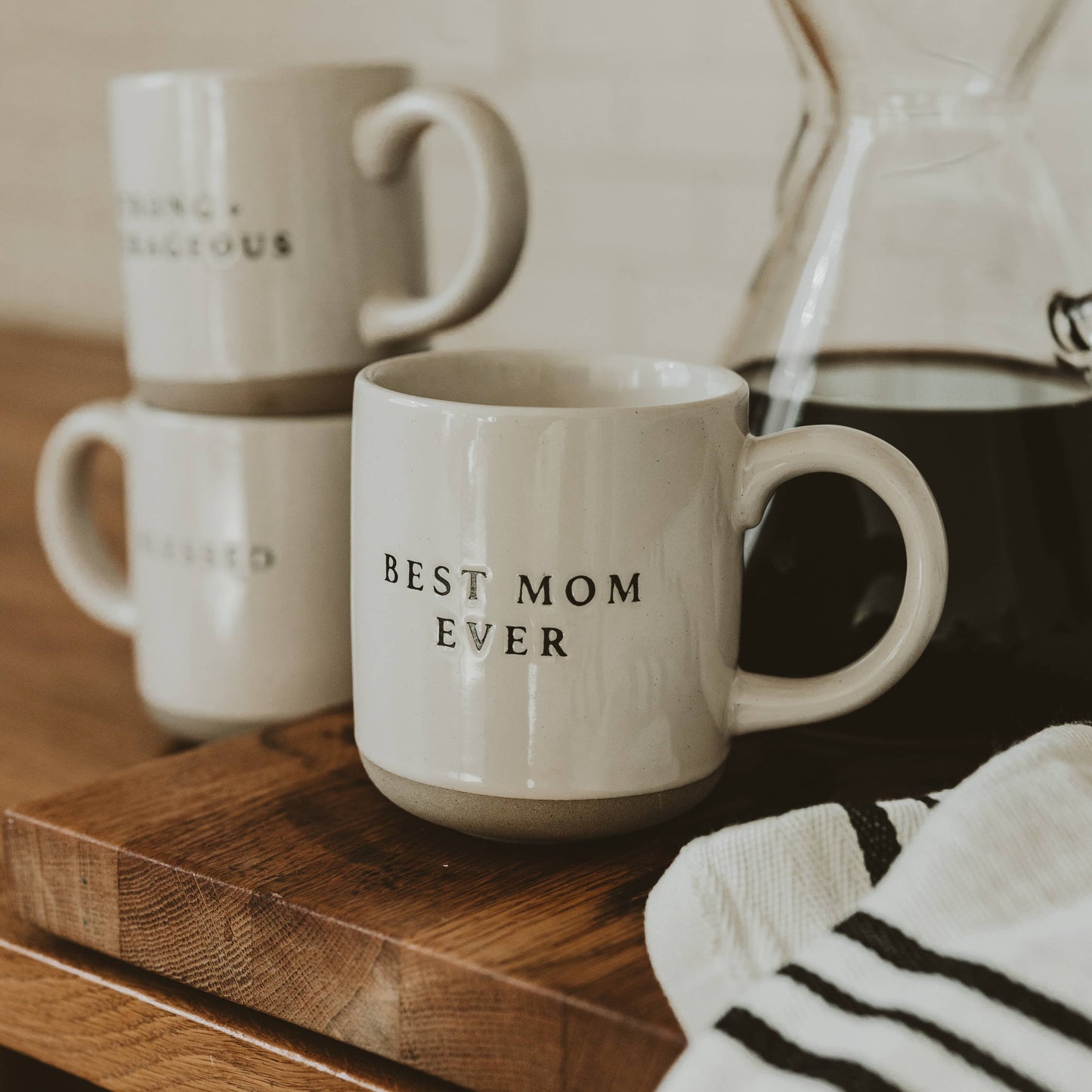 Stoneware Coffee Mug - Best Mom Ever