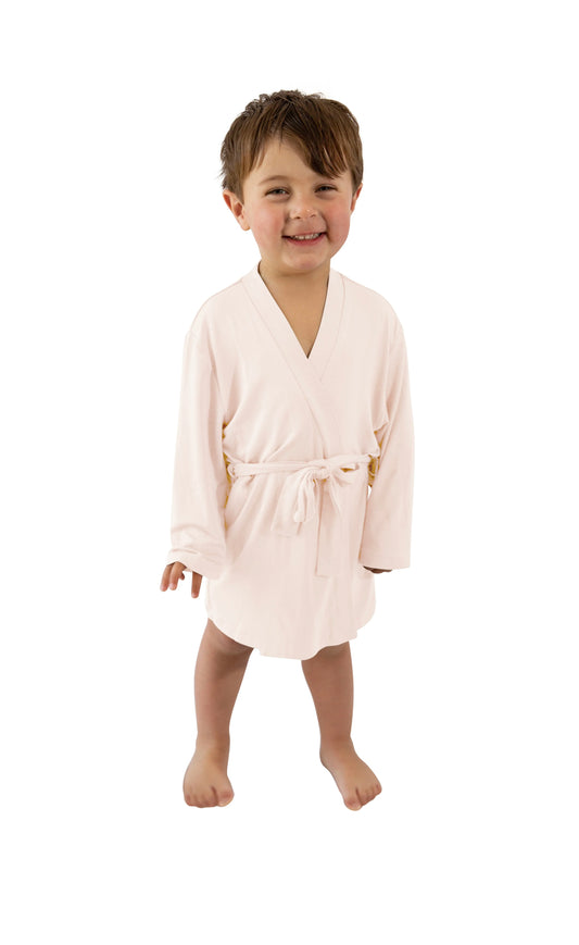 LUXE Bamboo Toddler Robe - Tan