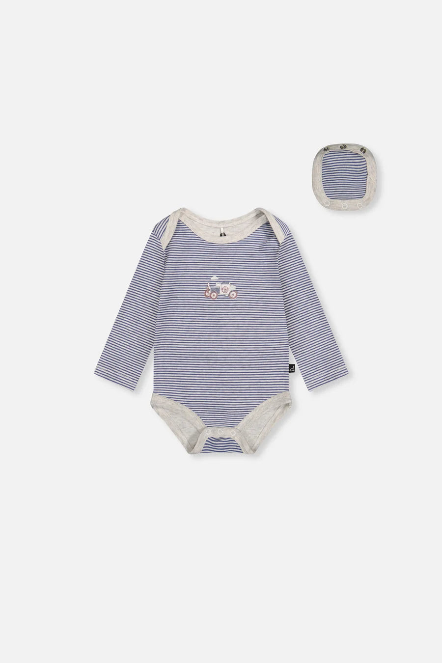 DPD Organic Onesie - Car Stripes
