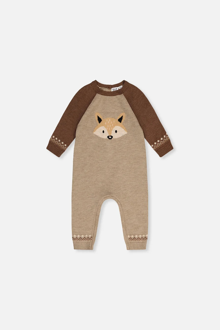 DPD Knit Romper - Fox