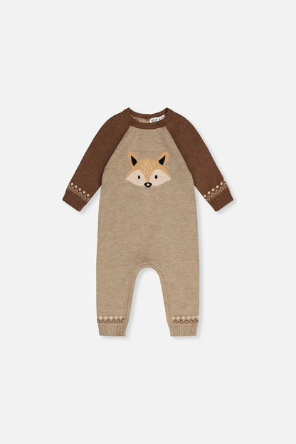 DPD Knit Romper - Fox