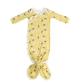 Honeycomb Newborn Knotted Gowns