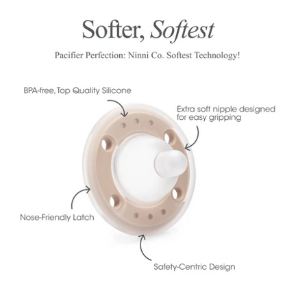Ninni Co. Pacifier - Creme