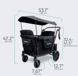 Wonderfold L4 Double Stroller Wagon