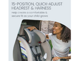 One4Life Slim ClickTight All-in-One – Car Seat & Booster Combo