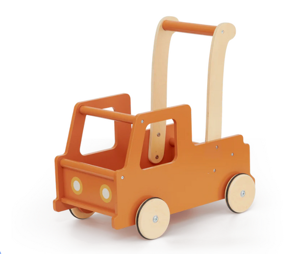 Moover Toys - Push truck Brown flatpacked