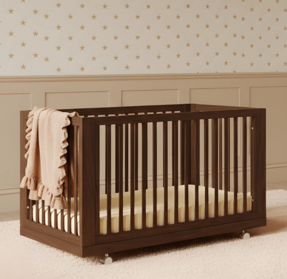 stokke sleepi walnut brown Stokke Sleepi Mini Bundle with Mattress V3 – Baby Maven Boutique