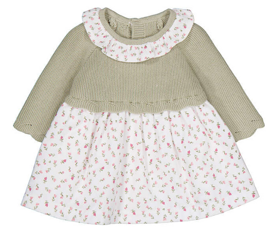 Mayoral Knit Dress - Bayleaf