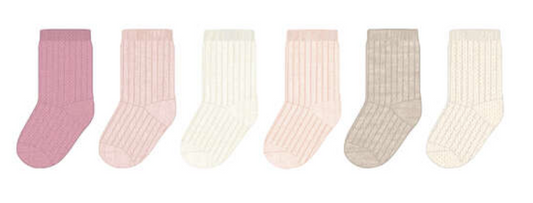 Mayoral - Set of 6 Socks - Pinks