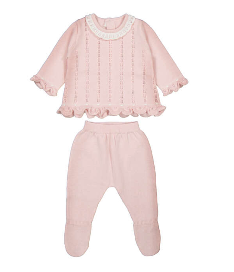 Mayoral Knit Set Crystal - Pink