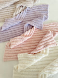 Wave Mini Blanket, Cream