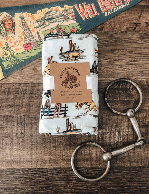 Old West Bamboo Swaddle