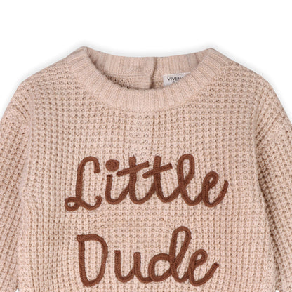 Little Dude Knit Sweater