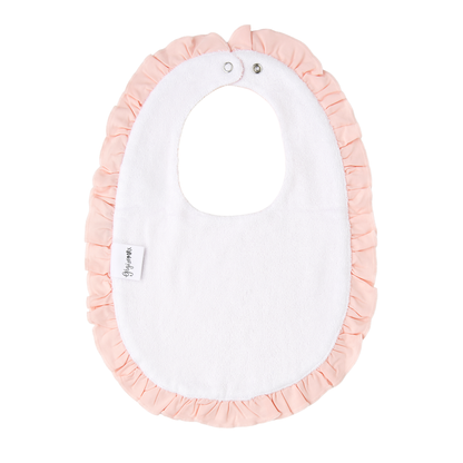 RUFFLE SNAP BIB