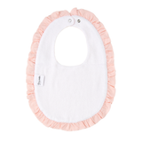 RUFFLE SNAP BIB
