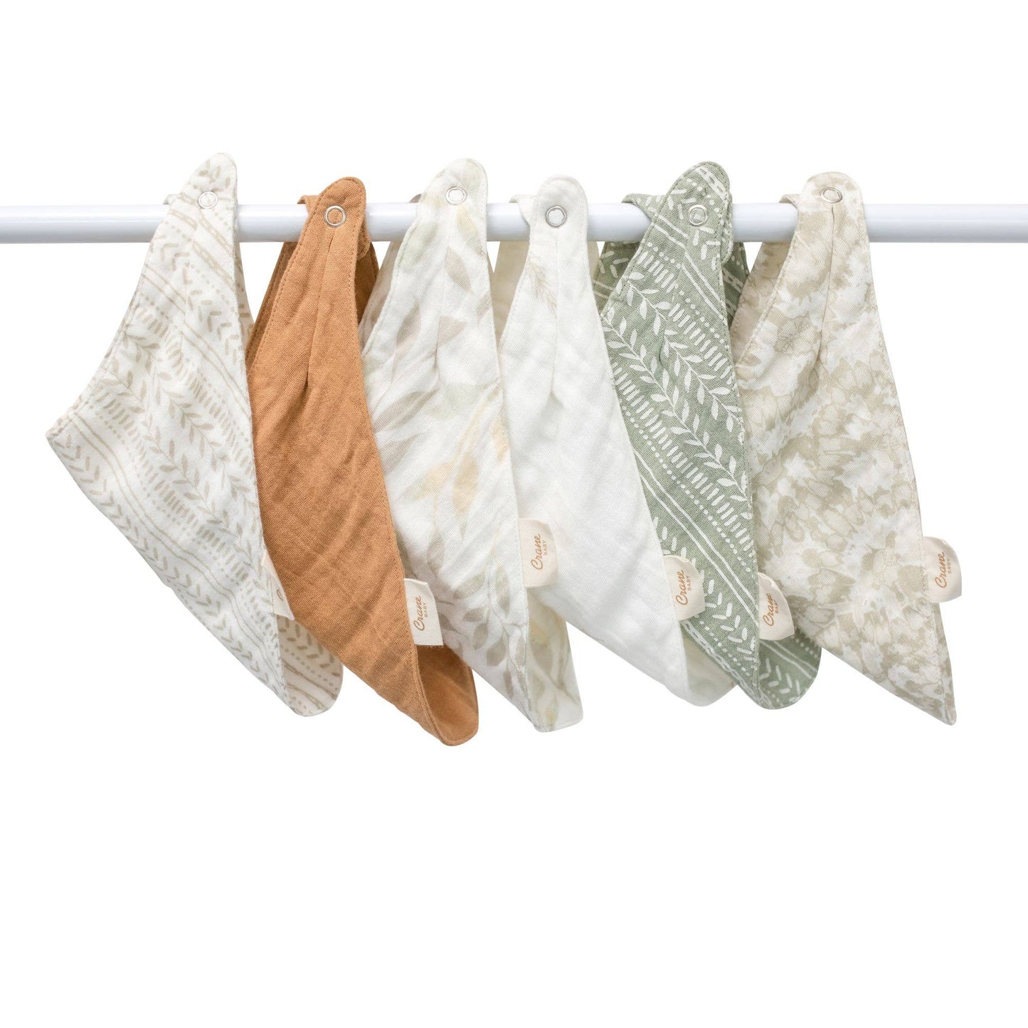 Muslin Bib Set - Willow
