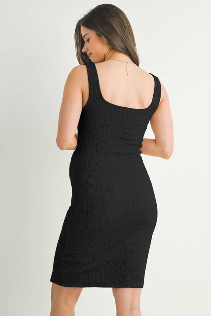 Sleeveless Bodycon Dress Maternity