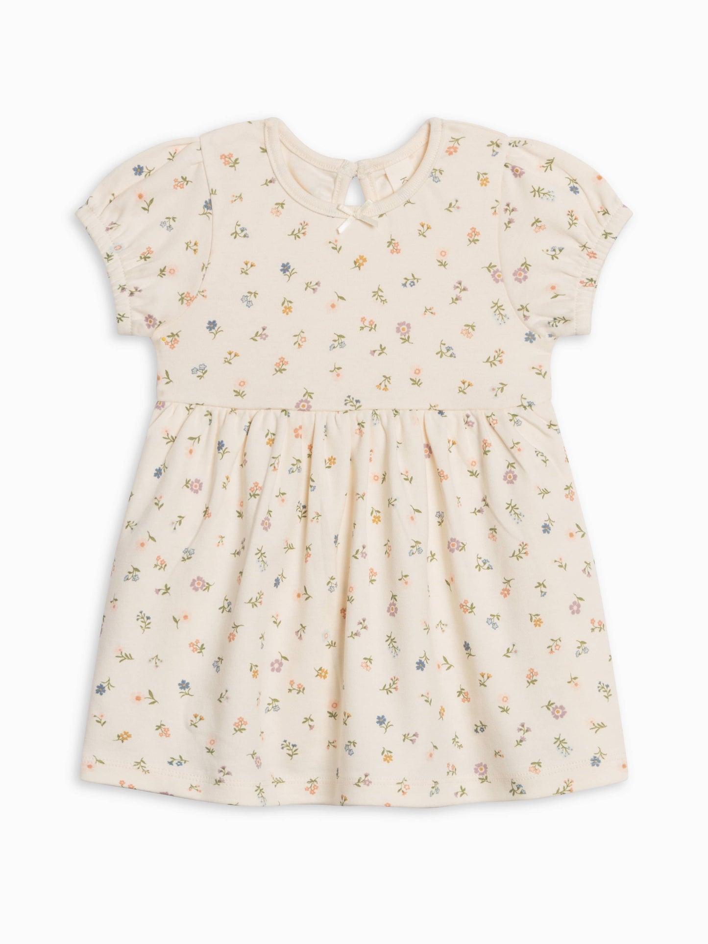 Puff Sleeve Bodysuit Dress - Petaline Floral