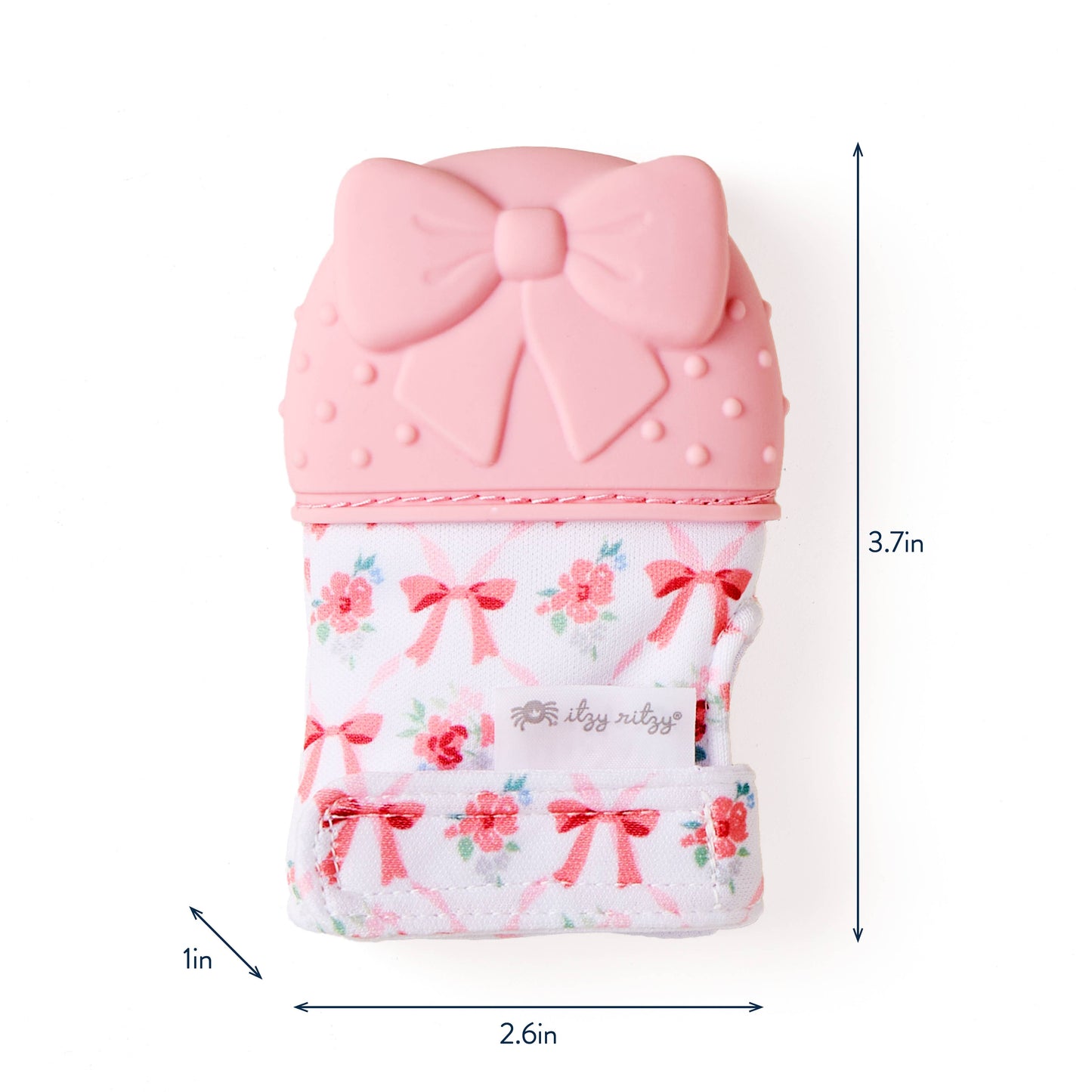 Itzy Mitt™ Silicone Teething Mitt - Bow