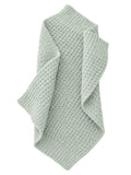 Waffle Mini Blanket Green