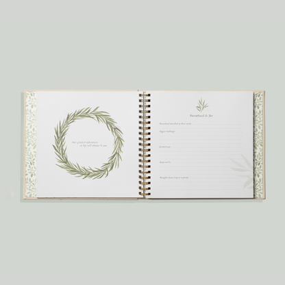 As You Grow: A Modern Memory Book for Baby (Baby Shower)
