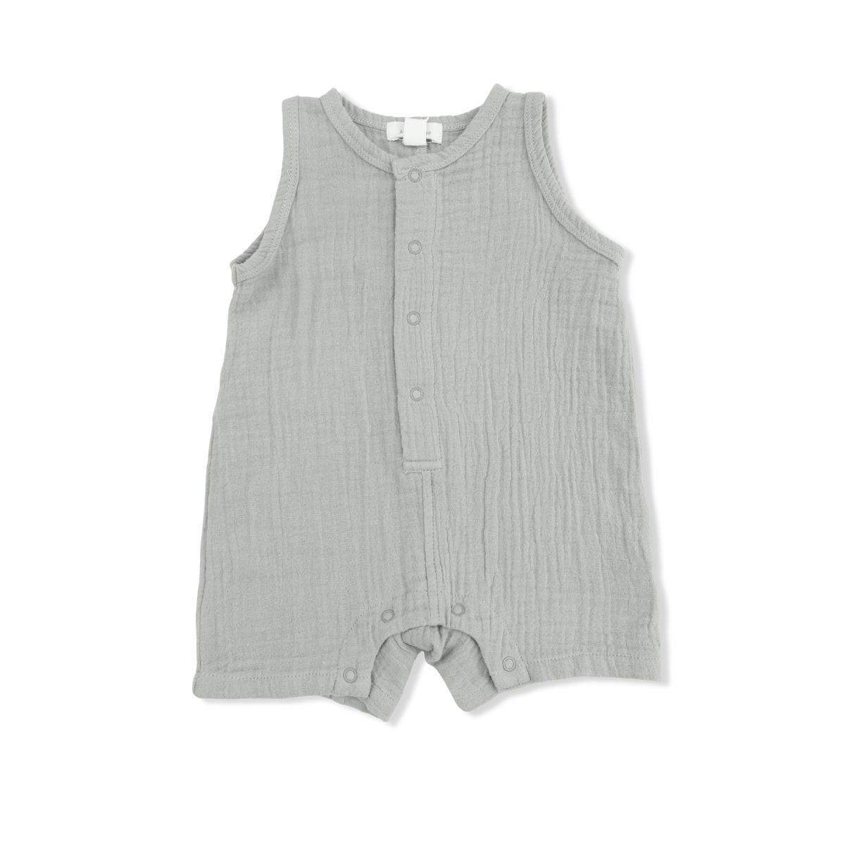 Muslin Romper - Desert Green