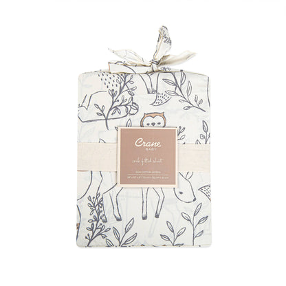 Fitted Crib Sheet - Ezra