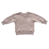 Boxy Sweatshirt Bamboo - Smiley