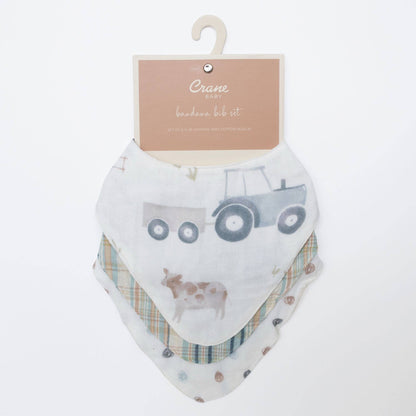 Muslin Bib Set - Farmhouse