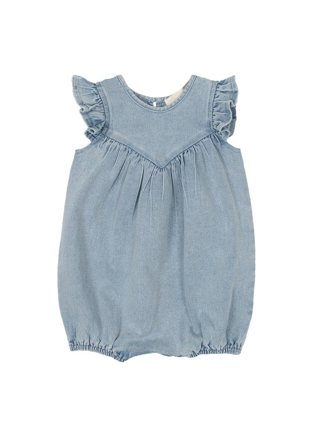 Blue Baby Romper