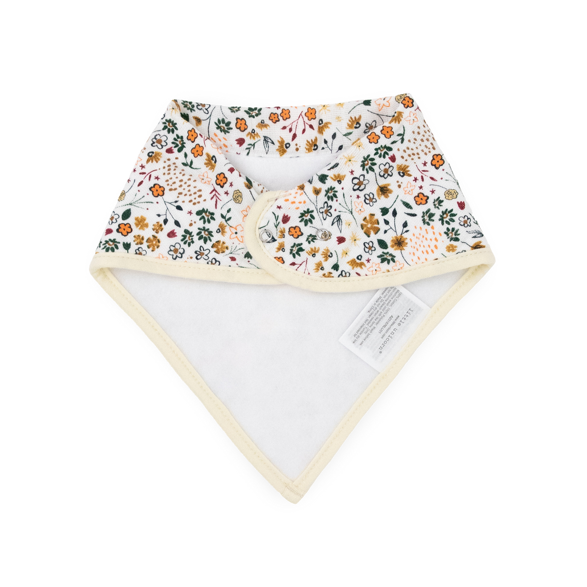 Muslin/Fleece Bib 4 Pack