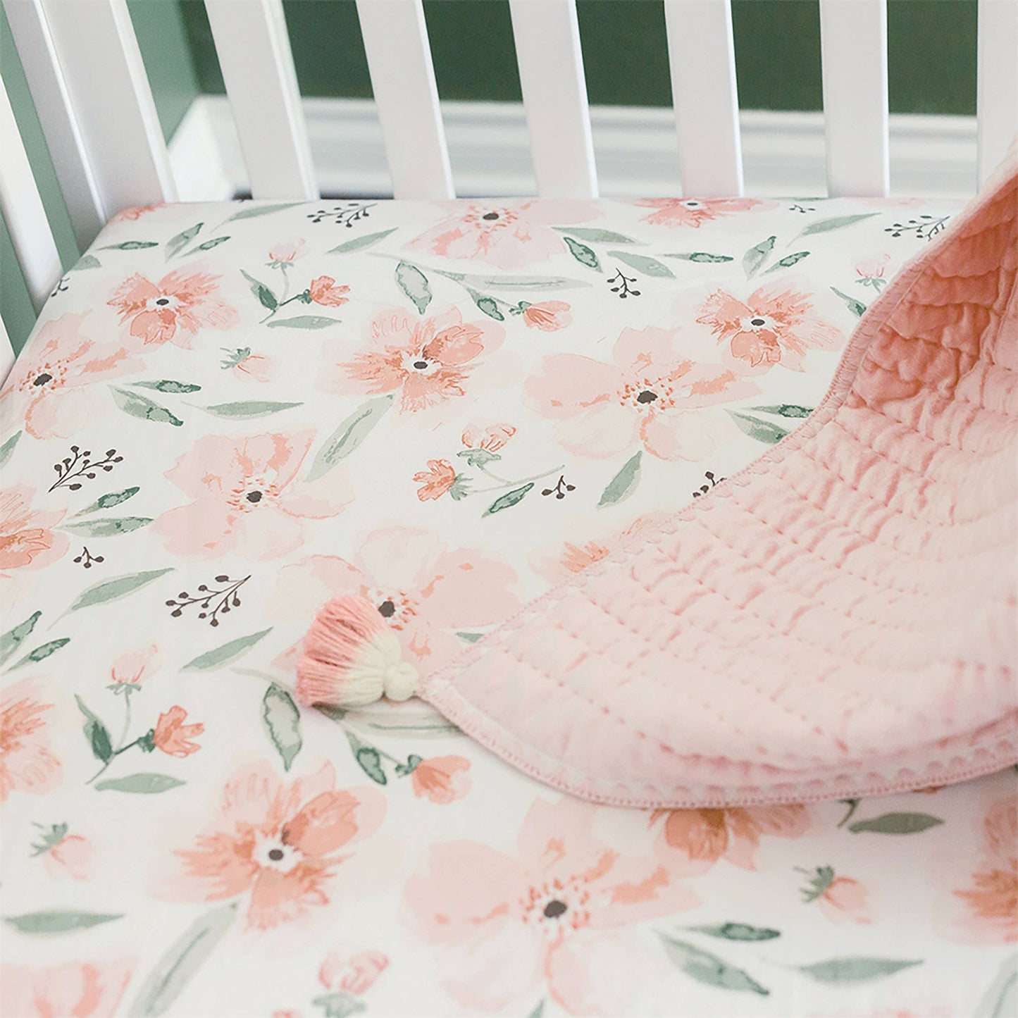 Fitted Crib Sheet - Parker