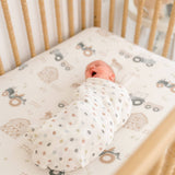 Fitted Crib Sheet - Farmhouse