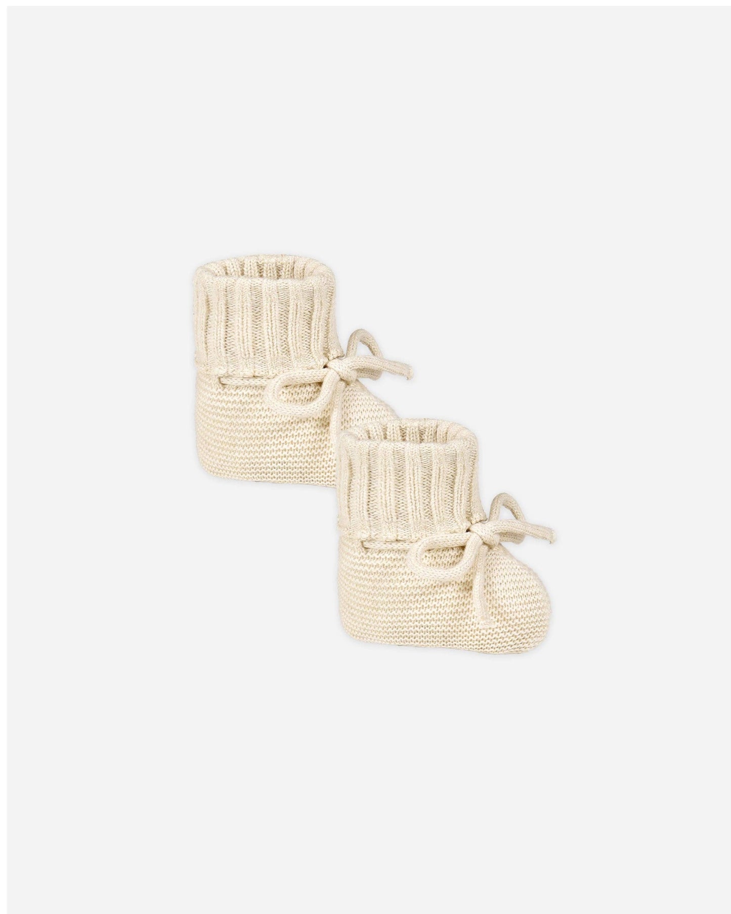 Knit Booties - Natural