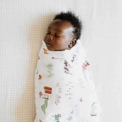 Cotton Muslin Swaddle 3 Pack